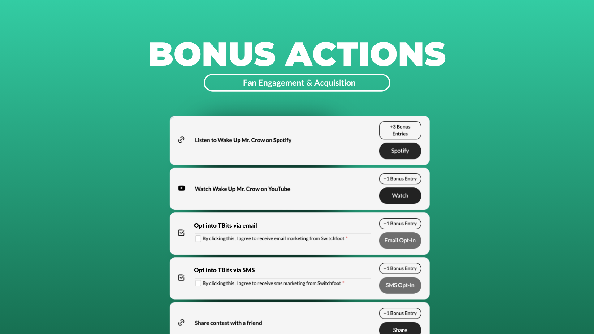 Bonus Actions