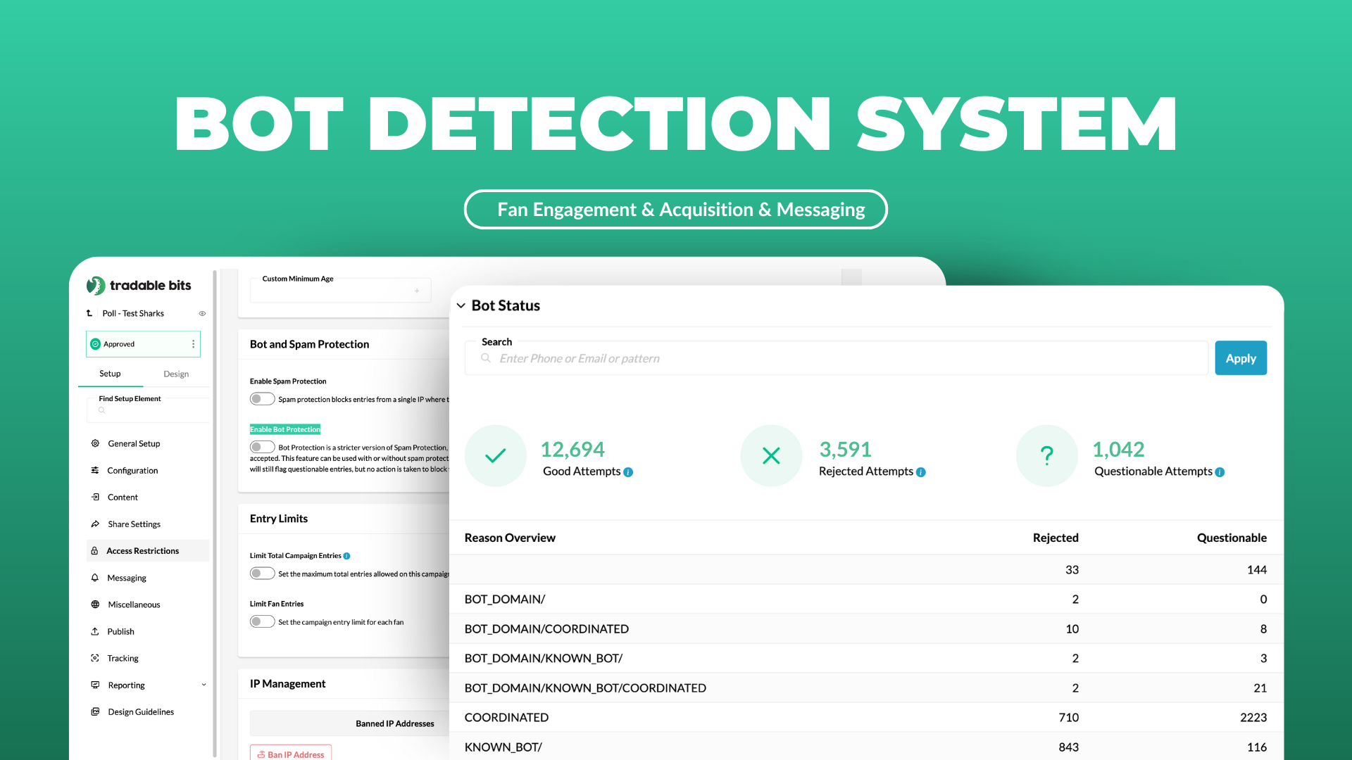 Tradable Bits' New Bot Detection System