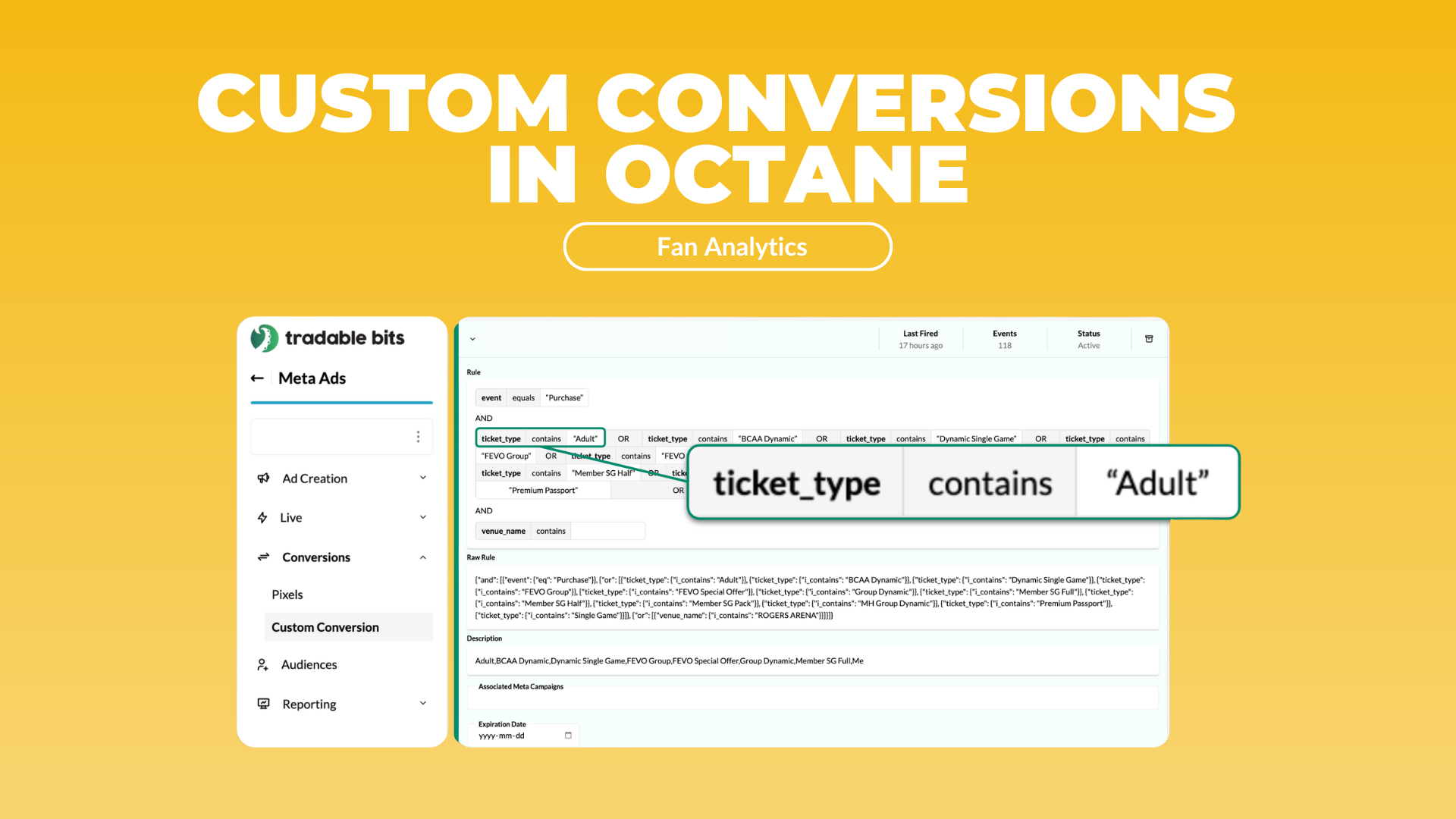 Custom Conversions live in Octane