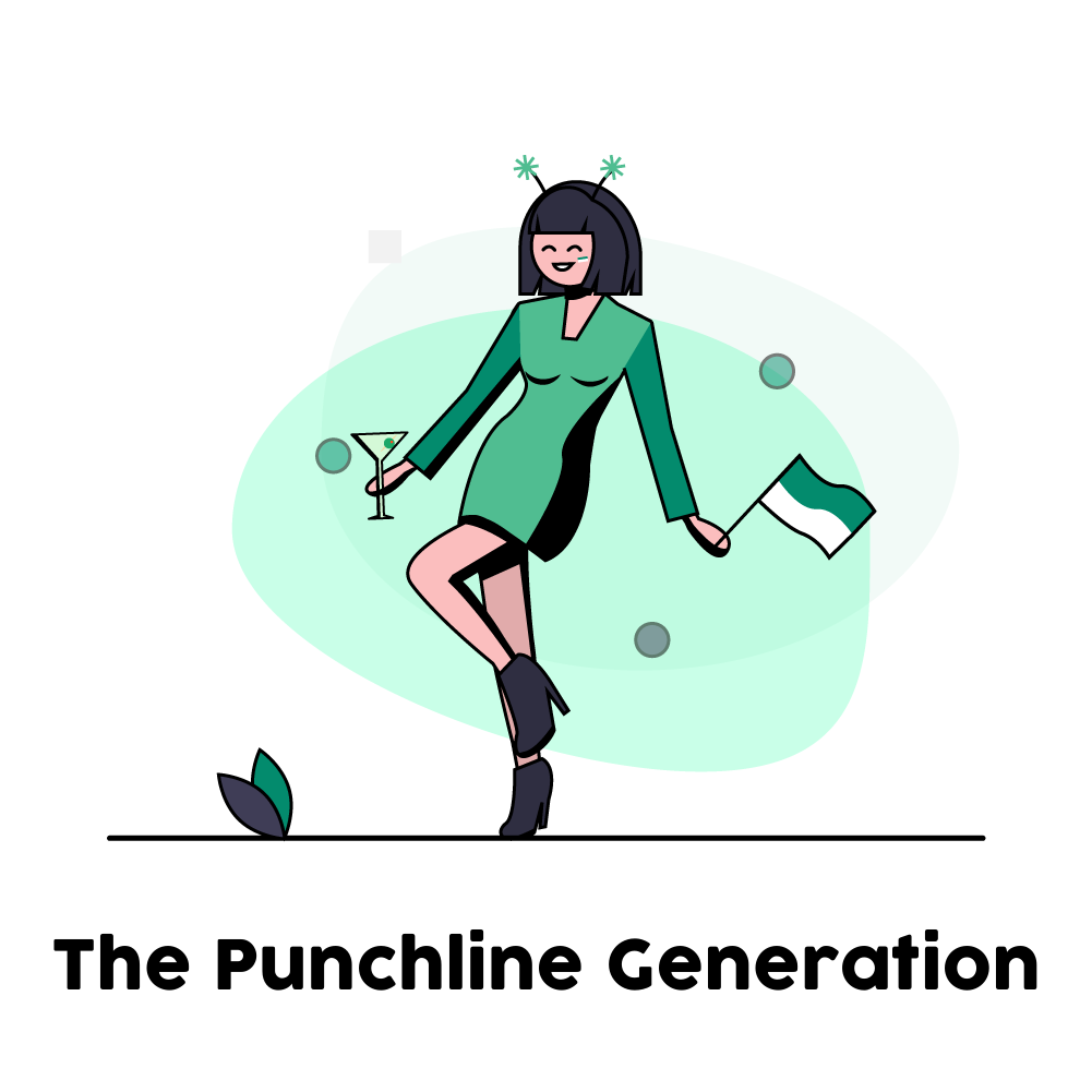 The Punchline Generation