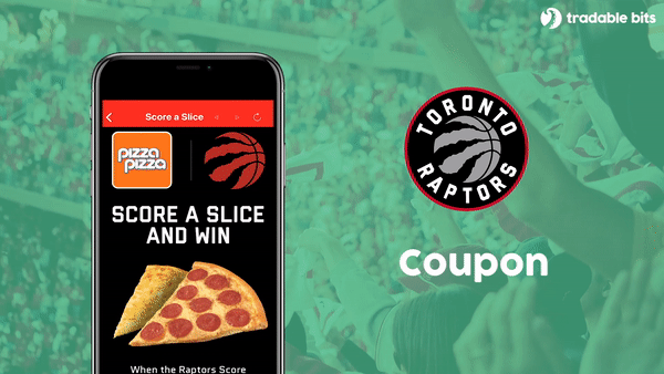 Image to show - Pizza Pizza and Raptors Coupon Campaign