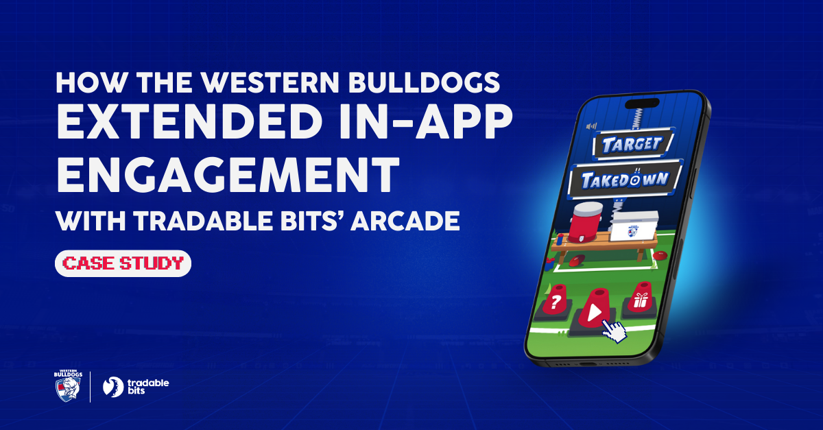 How the Western Bulldogs Expanded in-app engagement with TBits Arcade